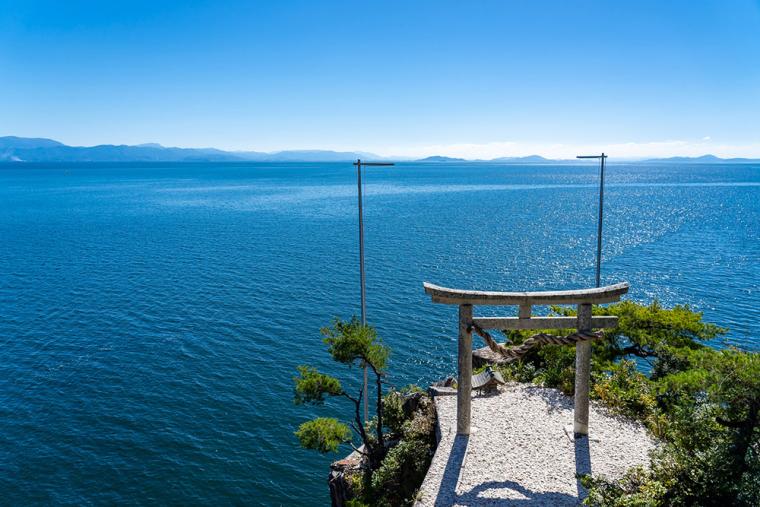 竹生島（琵琶湖）