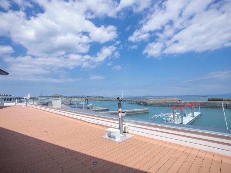 道の駅天草市イルカセンタ-　展望デッキ