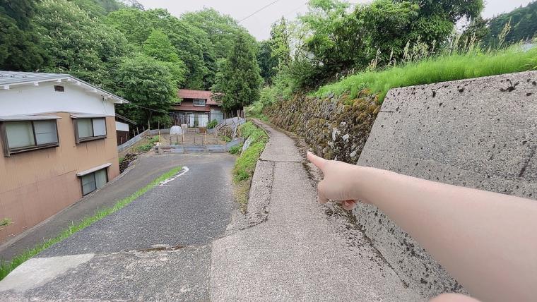 鳥取県の山あいの地域にある地元民おすすめ超穴場な涼スポット！民家の間の細道を通ってたどり着く「権現滝」