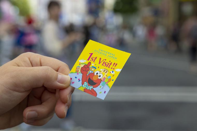 USJ ファーストビジットシール