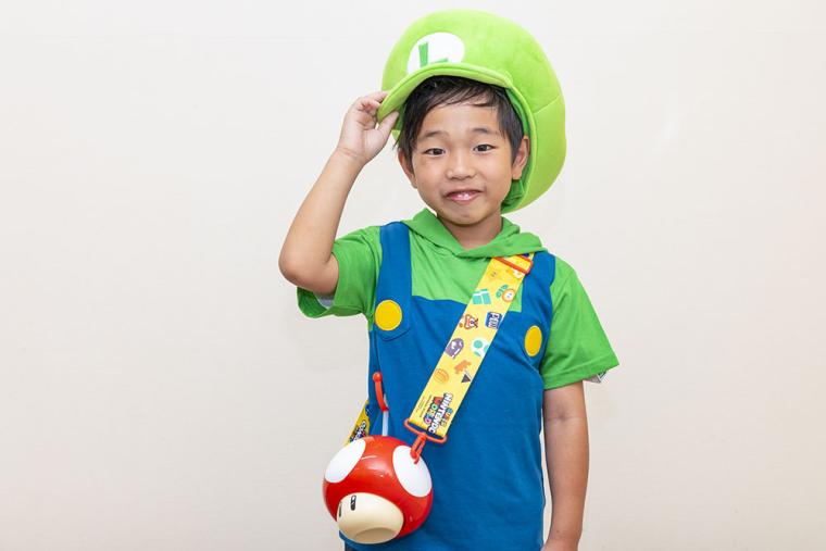 USJ キッズコーデ（マリオ＆ルイージ）