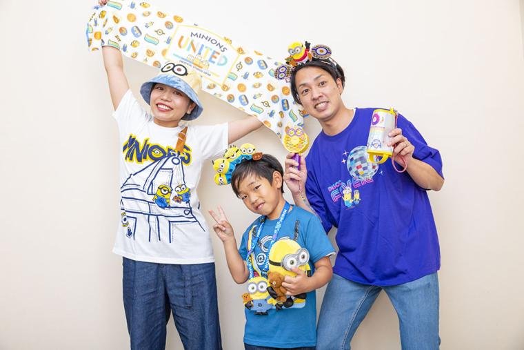 USJ 親子コーデ（ミニオン）
