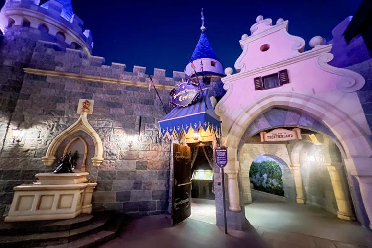 眠れる森の美女の城