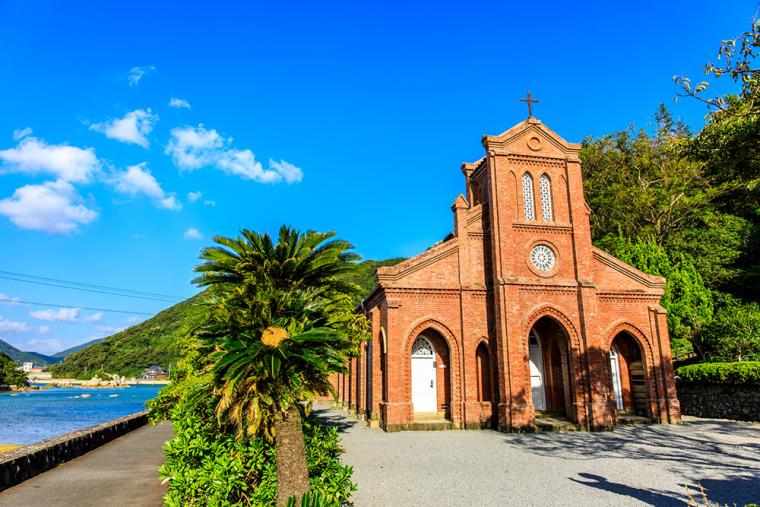 堂崎天主堂（五島列島・福江島）