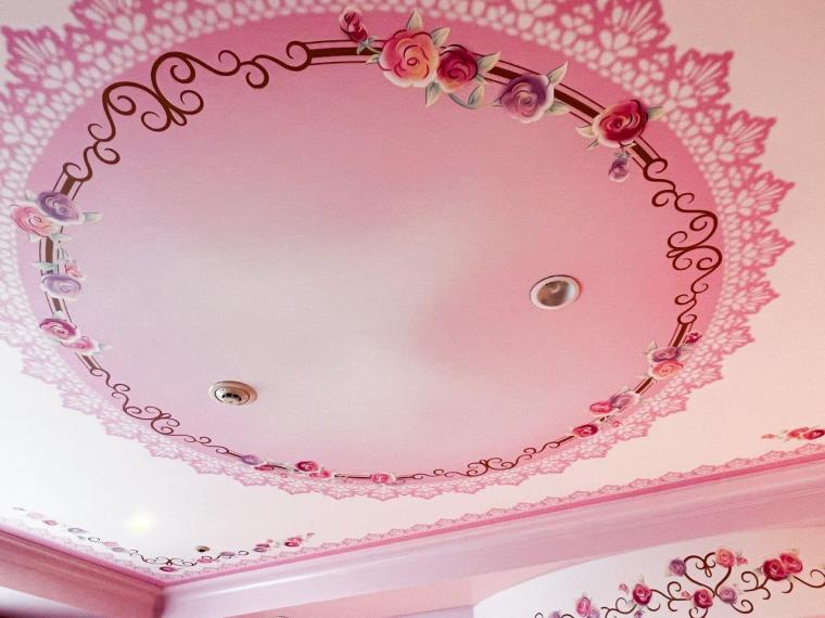 ハローキティルーム天井