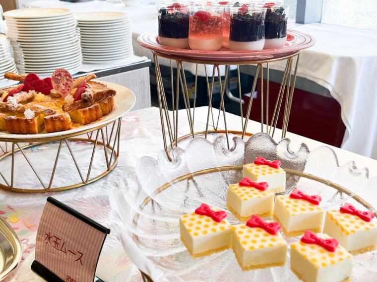 ホテル京王プラザ八王子ルクレールビュッフェスイーツ