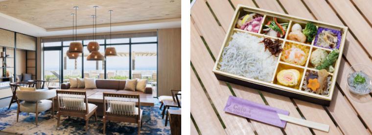 フェアフィールド･バイ･マリオット･兵庫淡路島東浦　ロビーラウンジ　朝食ボックス