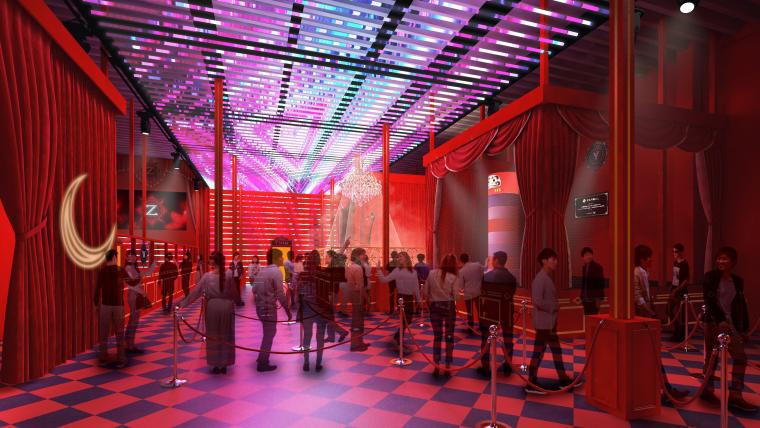 「絶望要塞 -IMPOSSIBLE GAMES-」では内装も一新