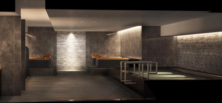 ヴィラフォンテーヌ グランド 大阪梅田　SPA 爐 -IRORI- by 泉天空の湯　大浴場