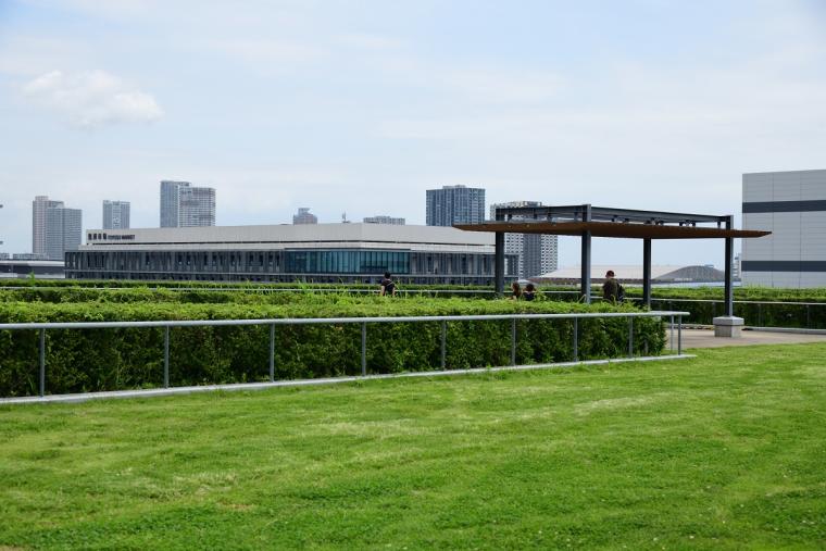 屋上緑化広場