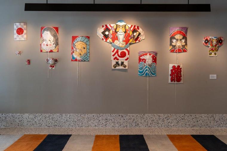 浅草ビューホテルアネックス六区 受付横カーペット