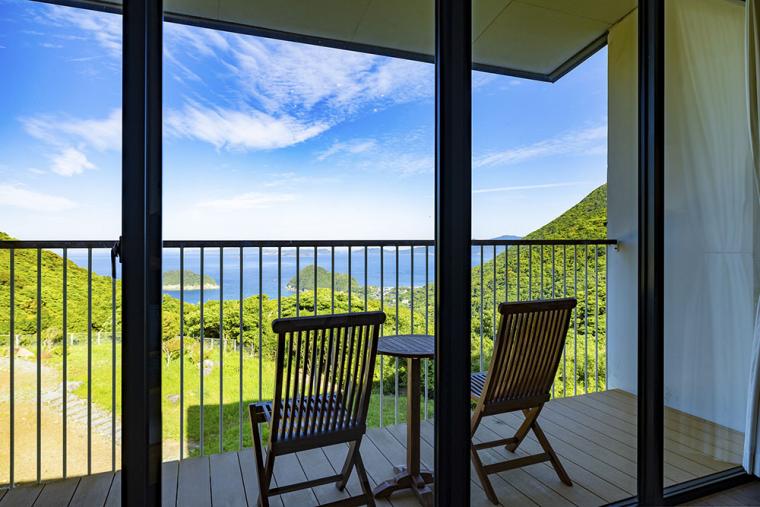 「五島列島リゾートホテル マルゲリータ」客室