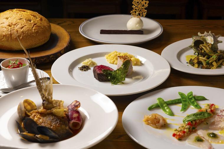 「五島列島リゾートホテル マルゲリータ」ディナー