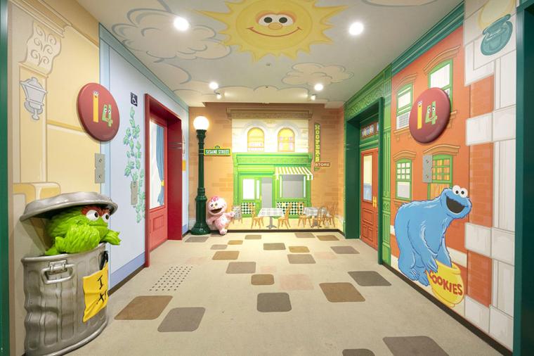 「ホテル近鉄ユニバーサル・シティ」セサミストリート 客室