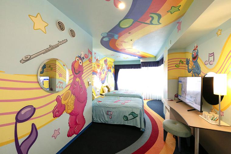 「ホテル近鉄ユニバーサル・シティ」セサミストリート 客室