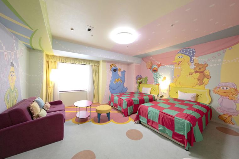 「ホテル近鉄ユニバーサル・シティ」セサミストリート 客室