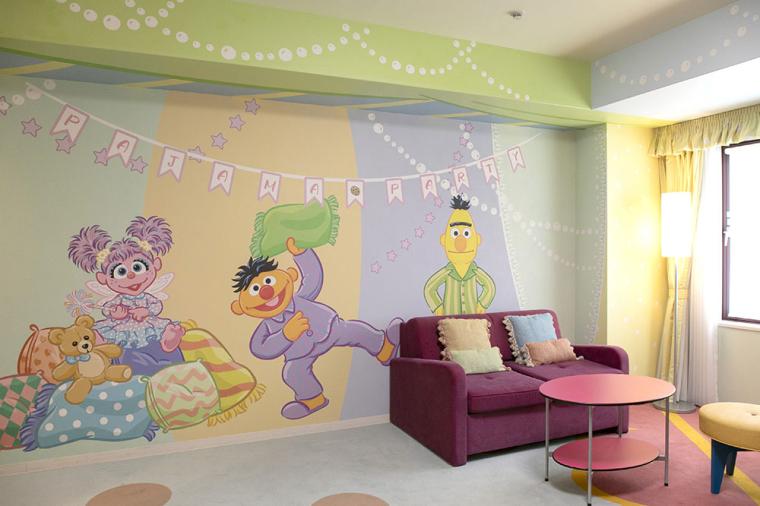 「ホテル近鉄ユニバーサル・シティ」セサミストリート 客室