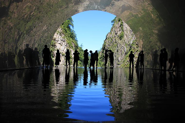 清津峡渓谷トンネル　パノラマステーション