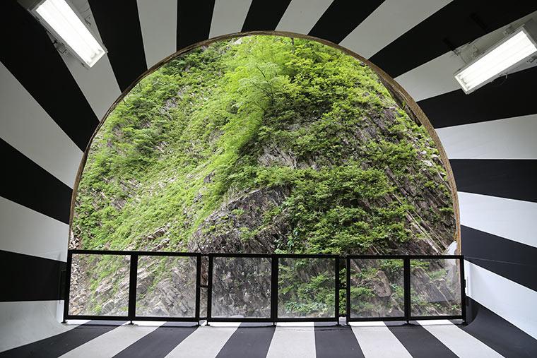 清津峡渓谷トンネル　第二見晴所