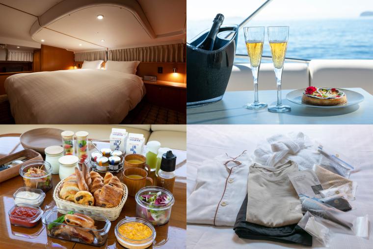 「MARACIA」での客室や朝食など