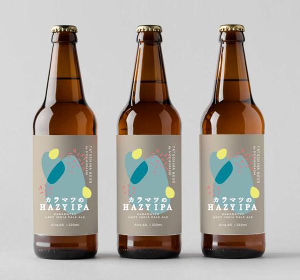special 「KARAMATSU HAZY INDIA PALE ALE(カラマツのHAZY IPA)」瓶ビール1本800円