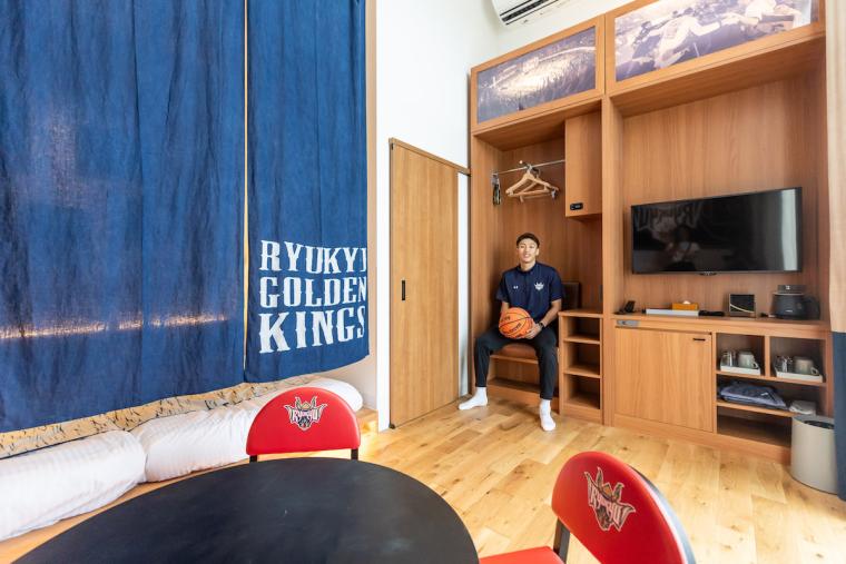 レフ沖縄アリーナ by ベッセルホテルズ　客室　琉球ゴールデンキングスのコンセプトルーム