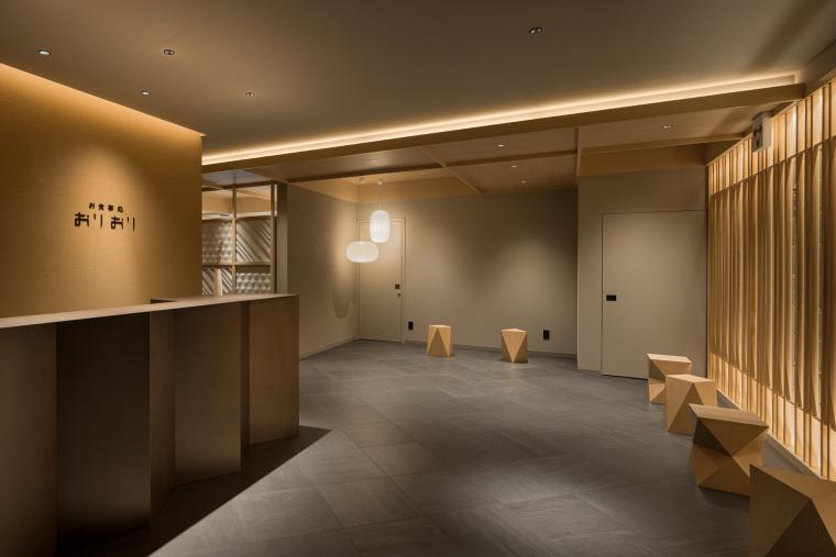 食事処「おりおり」のエントランス