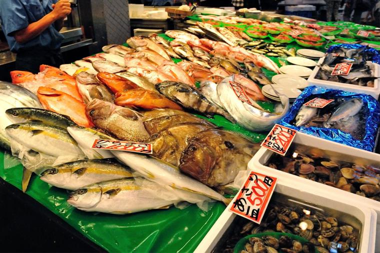 金沢・近江町市場