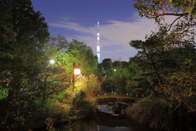 向島百花園　東京スカイツリー