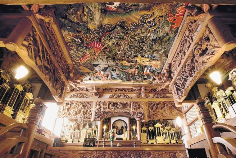 日本のミケランジェロ「石川雲蝶」が手がけた彫刻絵画を鑑賞