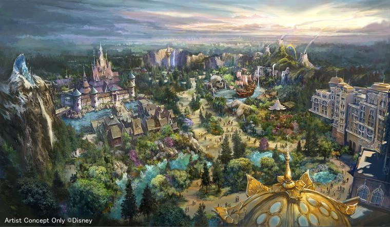 東京ディズニーシー新エリア「ファンタジースプリングス」