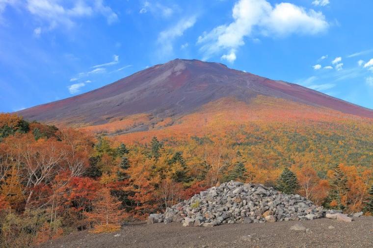 富士山5合目 紅葉