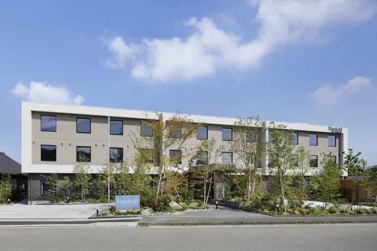 「フェアフィールド･バイ･マリオット･福岡うきは」の外観