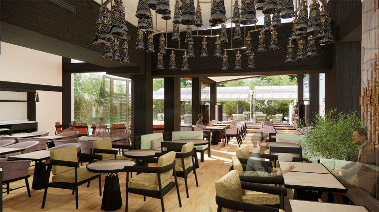 稀有なガーデンも！「グランドハイアット福岡」クラブラウンジが10月リニューアル