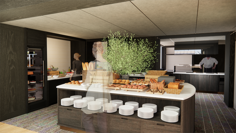 稀有なガーデンも！「グランドハイアット福岡」クラブラウンジが10月リニューアル