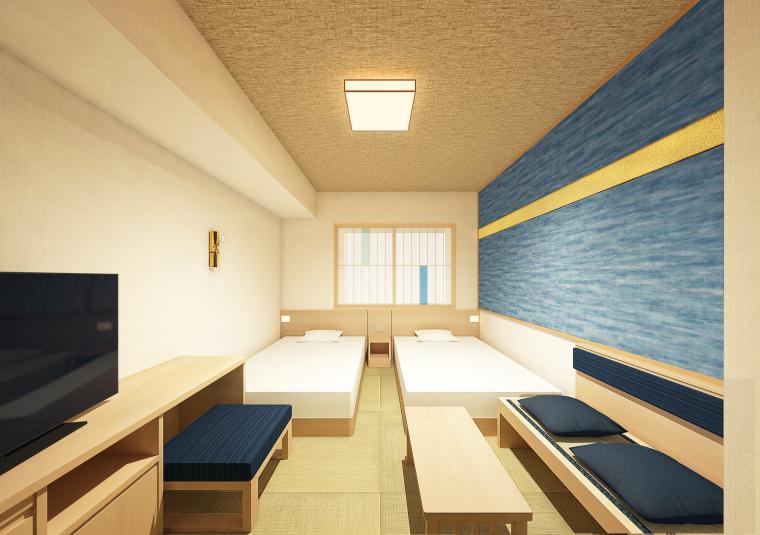 「別府八湯 御宿 野乃別府」客室のイメージ