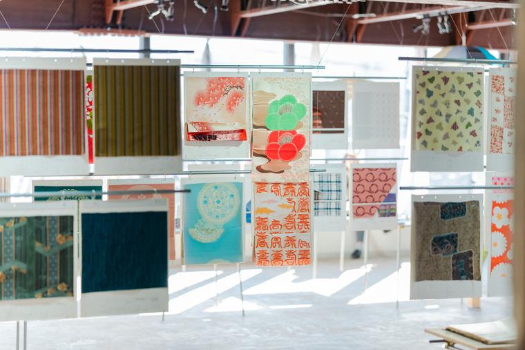 2021年度に行われた展覧会の様子