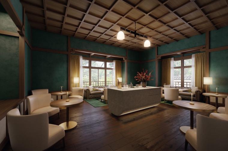 紫翠 ラグジュアリーコレクションホテル 奈良　ラウンジ