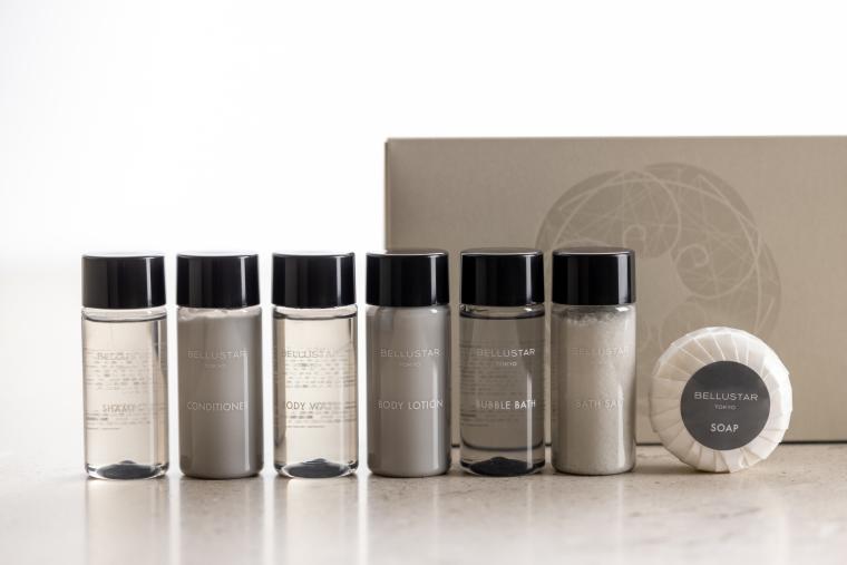 販売されるバスアメニティセット