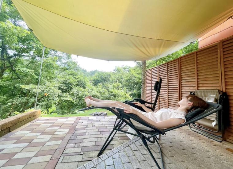 鳥取・大山の麓にある絶景ジャグジー付き貸切サウナ！緑に囲まれて過ごす贅沢時間が過ごせる「ペンションあすか」