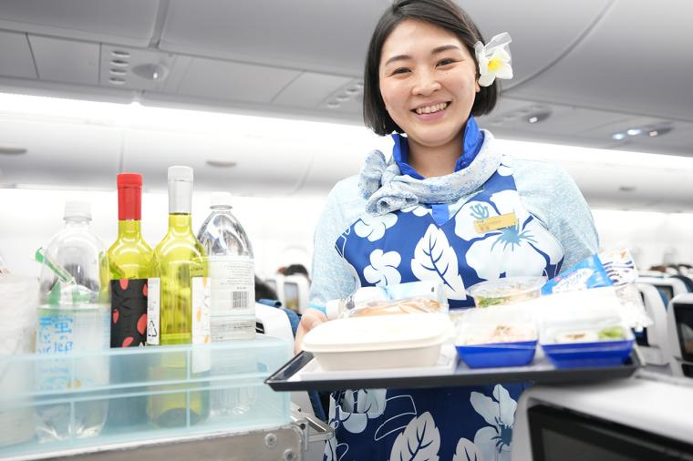 ANA「フライングホヌ」機内食
