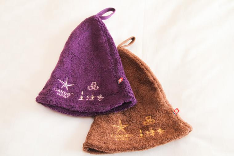 「カンデオホテルズ大阪心斎橋」サウナハット