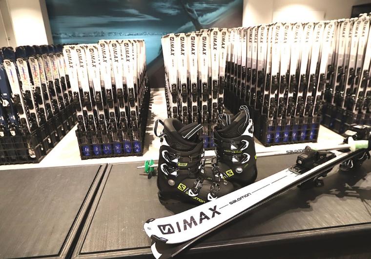 子ども用から大人用までそろうレンタル用具