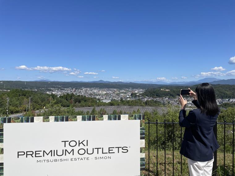 展望エリアからの眺め