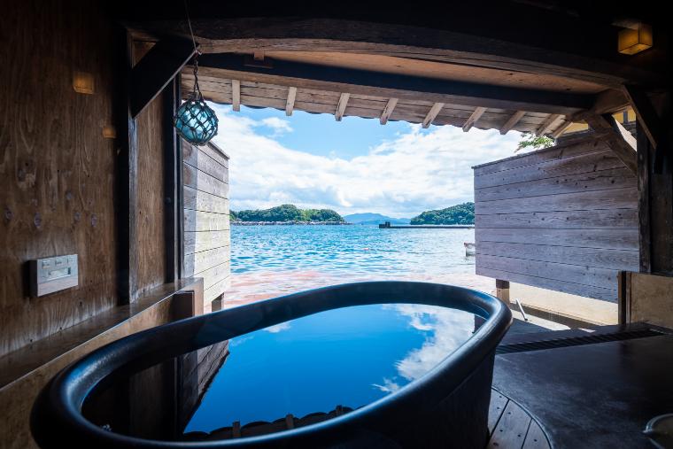 舟屋の宿雅露天風呂