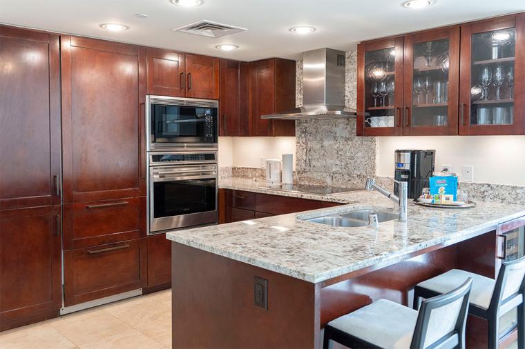 トランプ・インターナショナル・ホテル・ワイキキ（ハワイ） 客室 キッチン