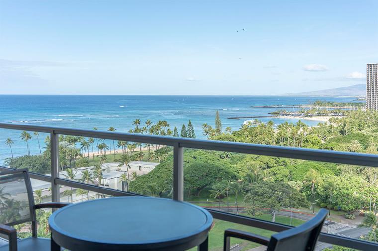 トランプ・インターナショナル・ホテル・ワイキキ（ハワイ） 眺望