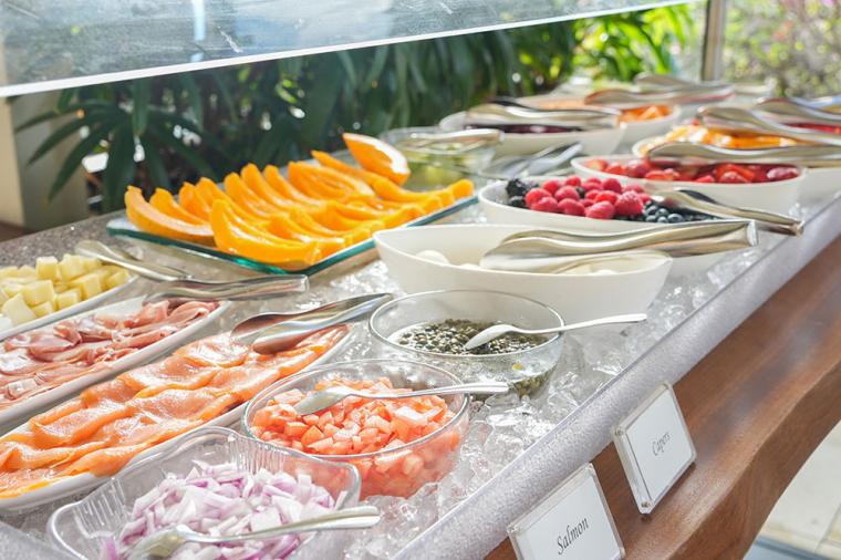 トランプ・インターナショナル・ホテル・ワイキキ（ハワイ） 朝食ビュッフェ