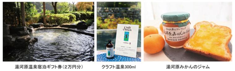 宝箱を探した人から抽選で当たる賞品の例