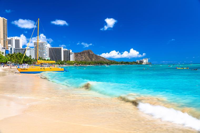 ハワイ ワイキキビーチ